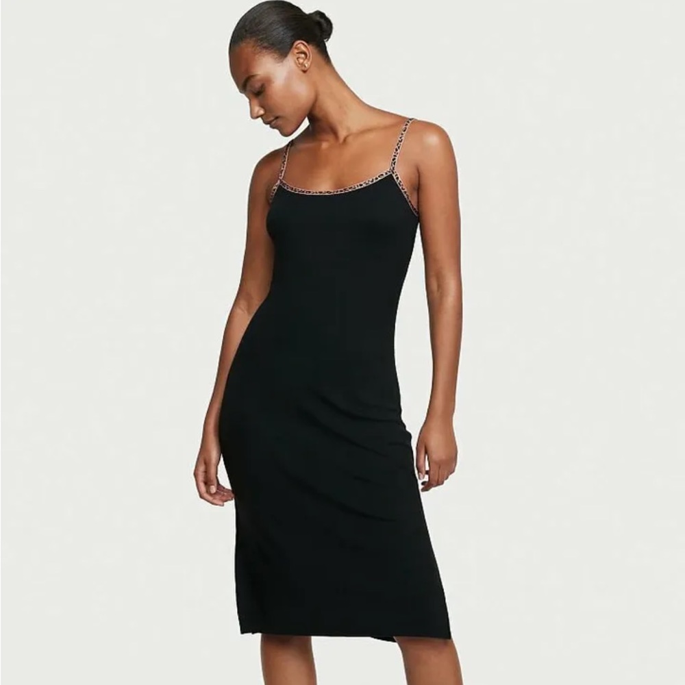 Victoria's Secret Modal Rib Midi Slip Dress